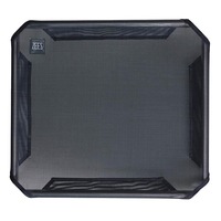 Zeez Platinum Elevated Dog Bed Replacement Cover Black - 3 Sizes