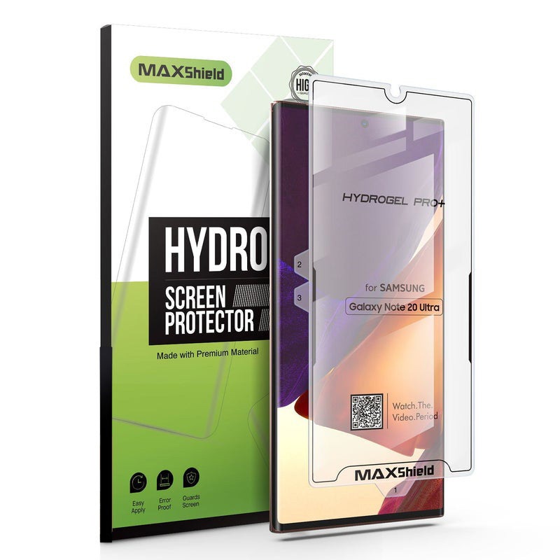 Buy 2X GALAXY NOTE 20 Ultra 4G 5G MAXSHIELD Hydrogel Film Screen