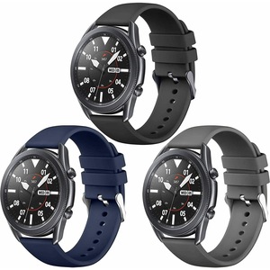 For Samsung Galaxy Watch 4 40/42/44/46mm Silicone Band Sports Strap Wristband