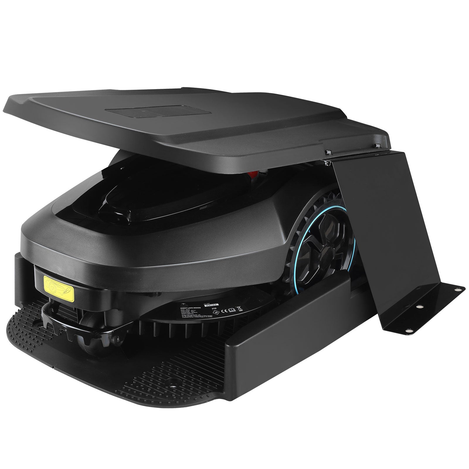 28V Robot Mower Auto-Charging Self-Propelled Robotic Lawnmower Up to 600SQM