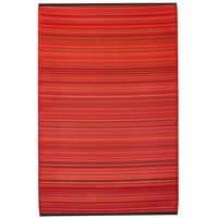 Cancun Sunset Outdoor Rugs - 180 x 270 cm - Weatherproof Rug, Recycled Plastic, Sustainable, Eco Friendly UV Resistant, Durable Outdoor, Patio Rug, Fade Resistant