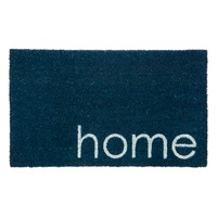 Blue Home PVC Backed Coir Doormat - Entry Mat, Welcome Mat, Door mat, Non Slip, Anti Slip, Front Door, Waterproof, Durable