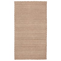 Herringbone Beige and Ivory Indoor Outdoor Rug Modern Area Rug Soft Carpet