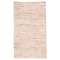 Jute Rug, White and Natural Floor Rug, Modern Natural Fibre Area Rug Ibis White - Solid Color, Plain Rug, Single Tone, Minimal Rug, Uniform Design