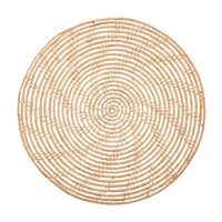 Magpie Palm Fibre Round Placemat (Set of 4)- Natural Weave, Eco Friendly, Plant Based, Table Mat, Dining Placemat, Dining Room Setting, Table Protector
