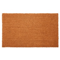 Nubra Plain Natural PVC Backed Coir Door Mat - Entry Mat, Welcome Mat, Door mat, Non Slip, Anti Slip, Front Door, Waterproof, Durable