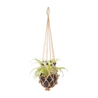 Sika with Black Beads (set of 4) Plant Hanger