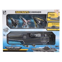 Aircraft Carrier With 3 Planes