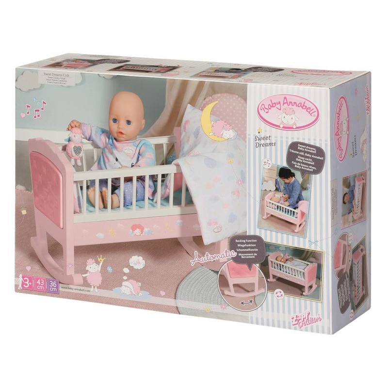 Buy Baby Annabell Sweet Dreams Crib MyDeal
