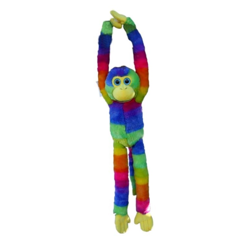 rainbow monkey teddy