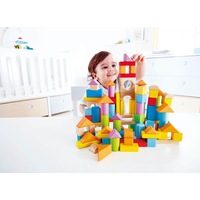 Hape 101Pc Beech Wooden Blocks