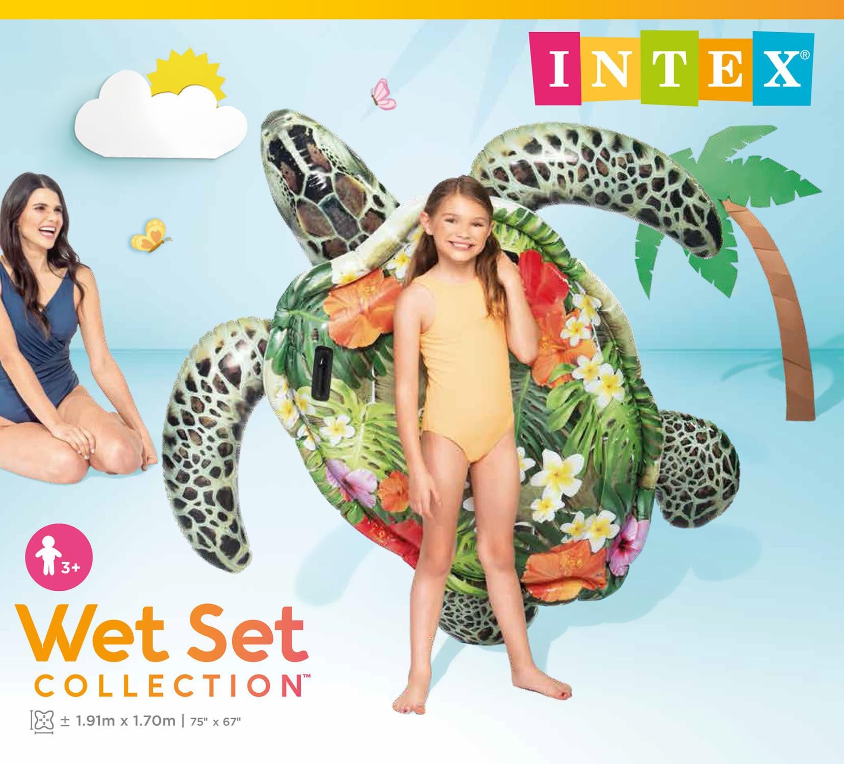 Intex Realistic Sea Turtle Pool Ride On