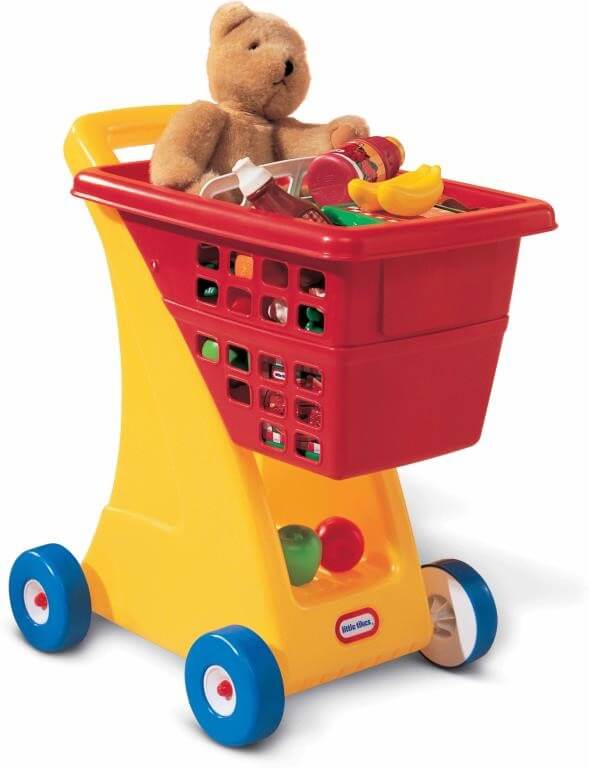 little tikes doll shopping cart