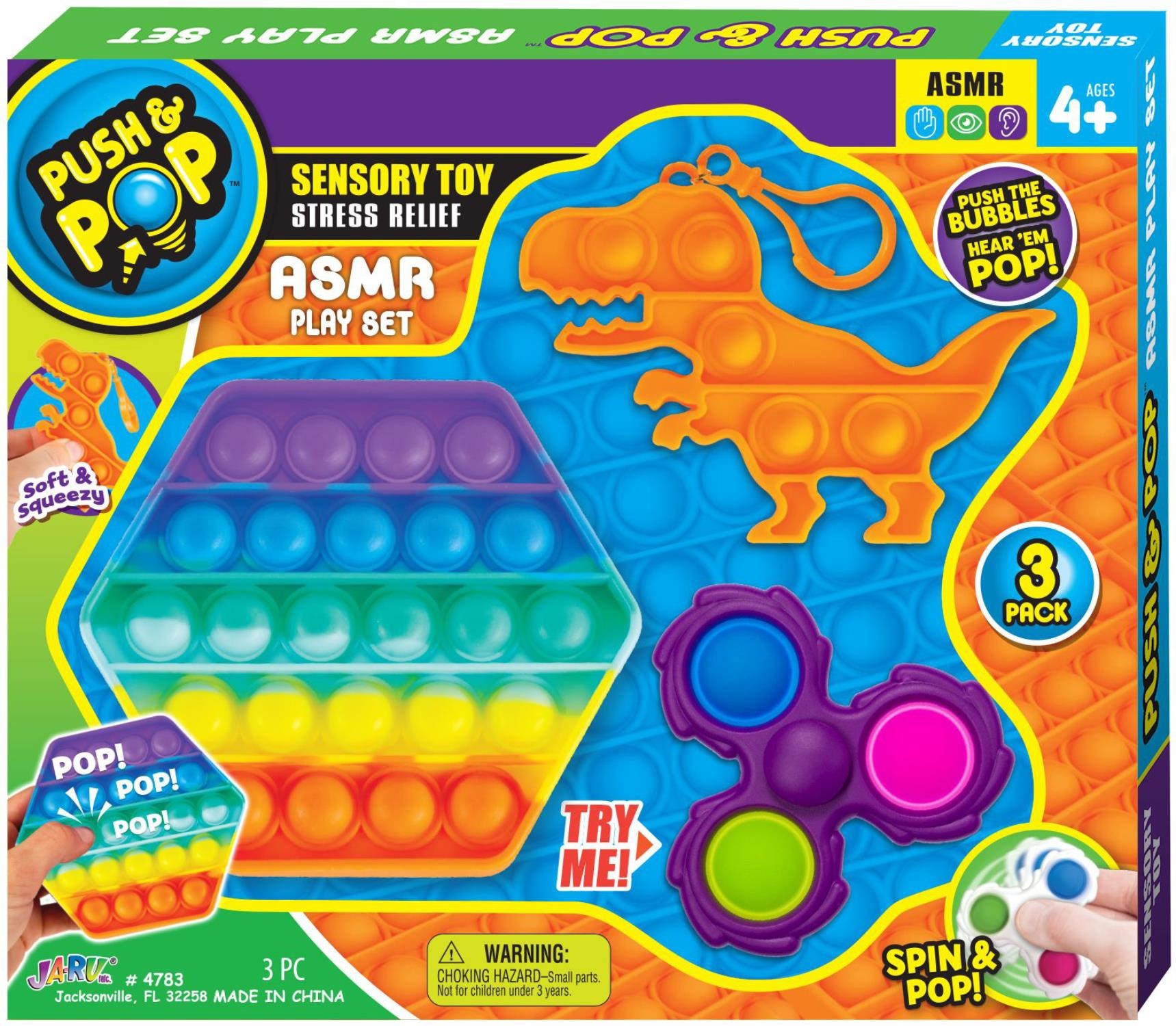 Buy Push & Pop ASMR Play Set - MyDeal Australia