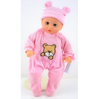 Sally Fay Newborn Baby - 44cm Soft Body With Bottle