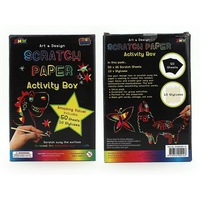 Scratch Paper Activity Box (50 A5 Shts, 10 Stks)