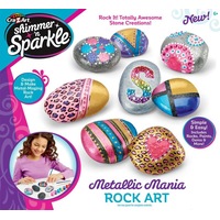 Shimmer N Sparkle Metallic Madness Rock Art