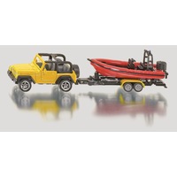 Siku Jeep With Boat