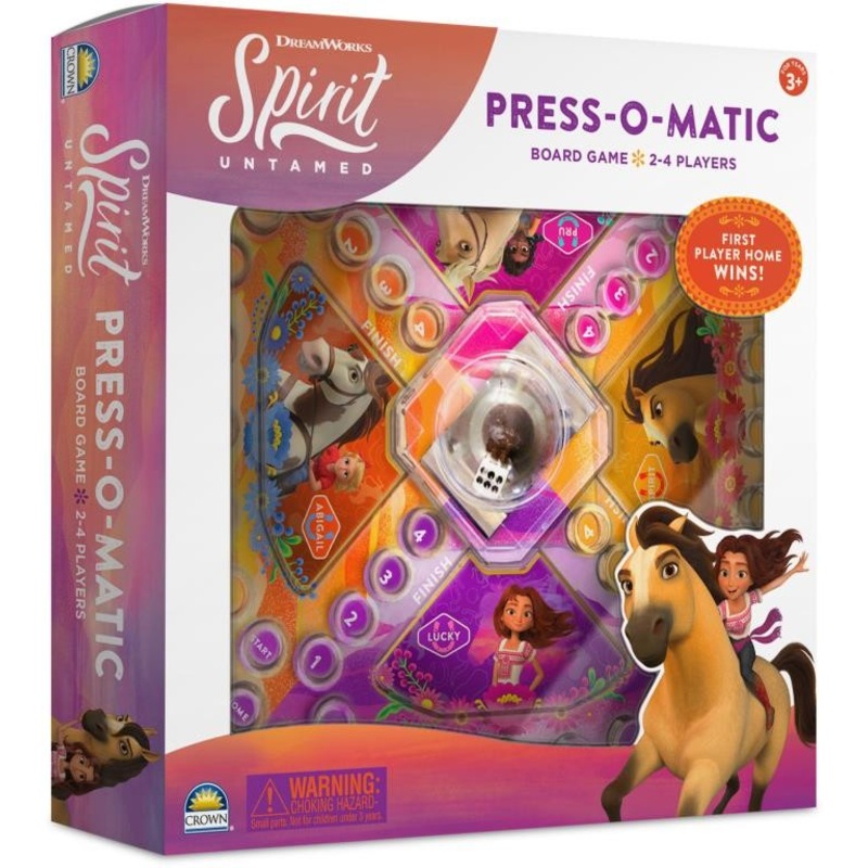 Buy Spirit Untamed Press-O-Matic Game - MyDeal