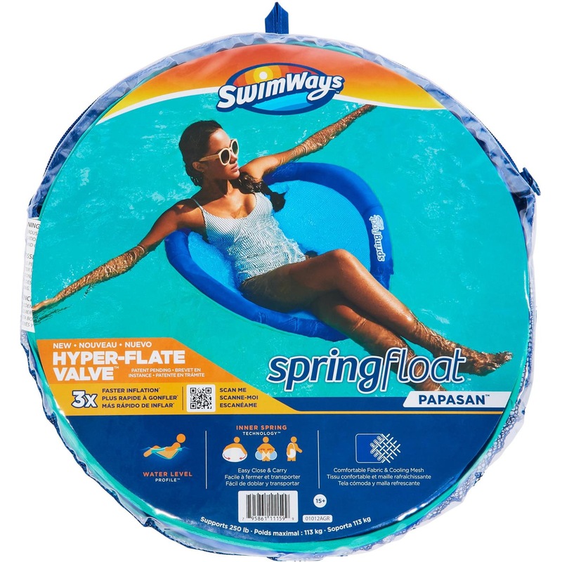 Buy Swimways Spring Float Papasan Blue Mydeal 5658