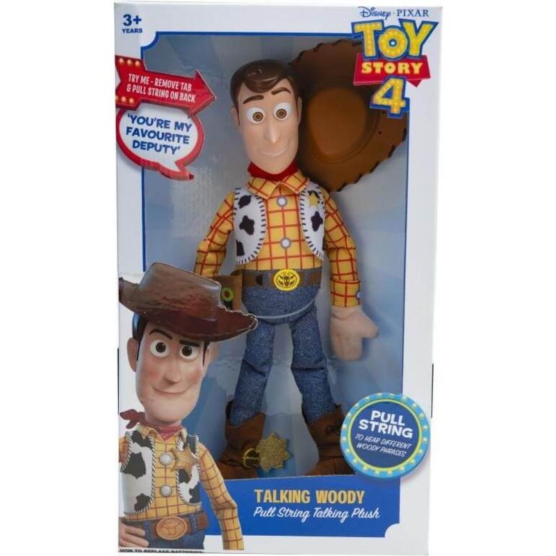 Buy Toy Story 4 Talking Plush Woody - MyDeal