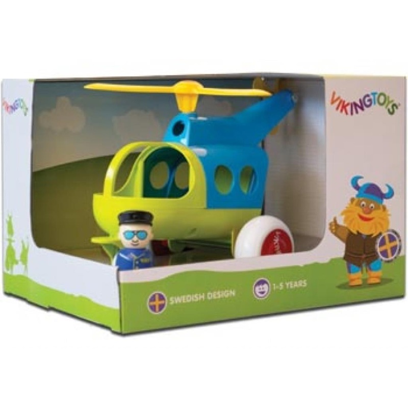 Viking Toys Jumbo Helicopter With 1 Figure MyDeal