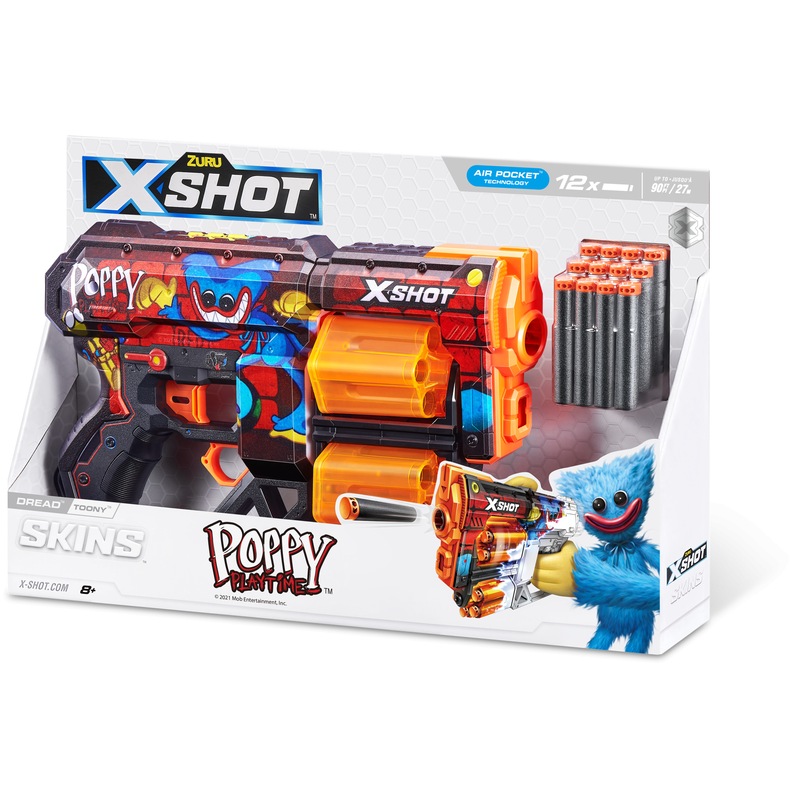 Buy Zuru Xshot Skins Dread - Poppy Playtime - MyDeal