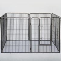 YES4PETS 100 cm Heavy Duty Pet Dog Puppy Rabbit Exercise Playpen Fence