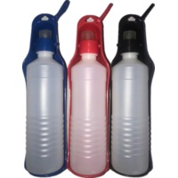 YES4PETS 2 x Portable Pet Dog Puppy Cat Drinking Mug Water Feeder Bottle Valve Travel Bottle