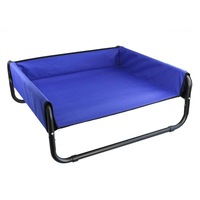 YES4PETS Blue / Grey / Black Dog Puppy Medium Walled Suspension Trampoline Hammock Bed