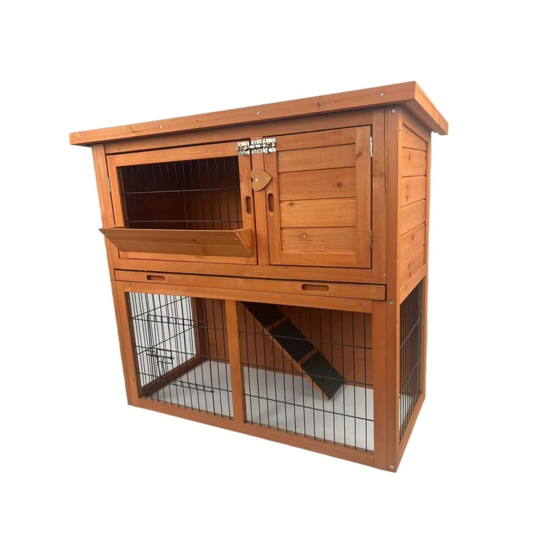 Buy YES4PETS Double Storey Rabbit Hutch Guinea Pig Cage , Ferret cage W