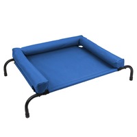 Elevated Bolster Pet Dog Puppy Durable Washable Raised Framed Bed