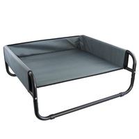 Grey / Black Medium Walled Suspension Trampoline Hammock Bed