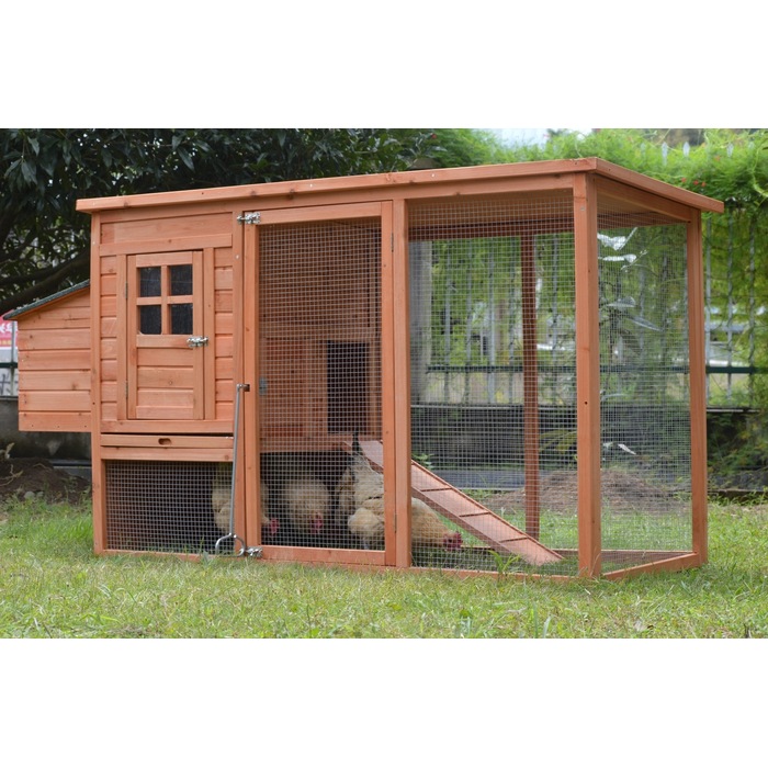 Petscene Wooden Rabbit Hutch Cage XL Guinea Pig Chicken Coop Run House