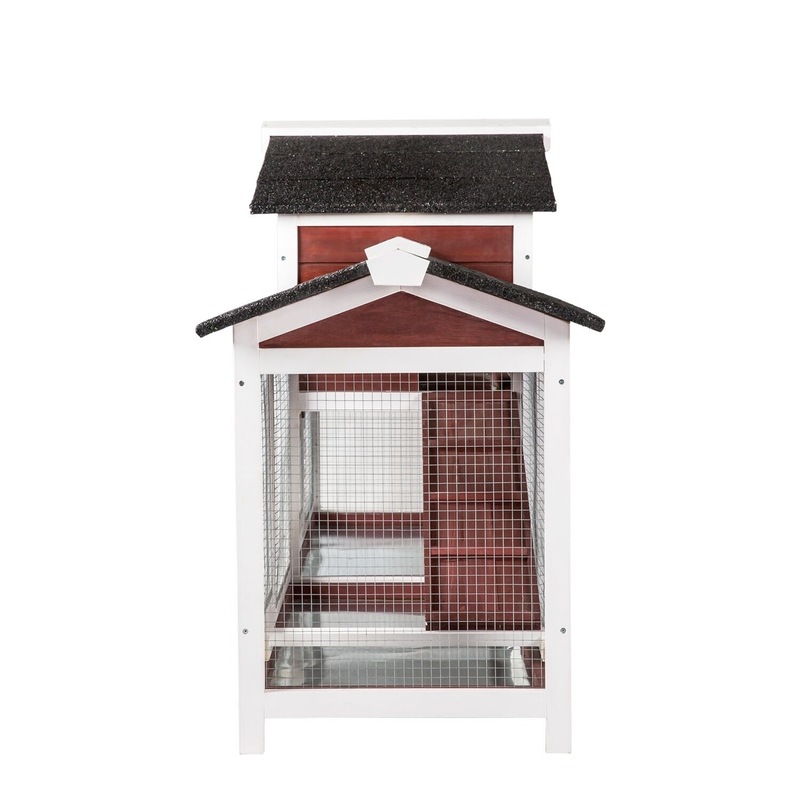 Buy YES4PETS Double Storey Large Rabbit Hutch Guinea Pig Cat Cage ...