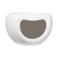 YES4PETS Cat Kitten Bed Cave Small Dog House Kennel Plastic Pet Pod Bedding Igloo