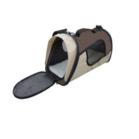 YES4PETS Small Pet Dog Cat Puppy Carrier Travel Bag-Brown