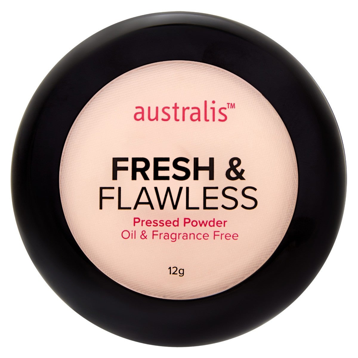 Australis Fresh and Flawless Matte Pressed Foundation Powder Face Skin Care Makeup - Natural
