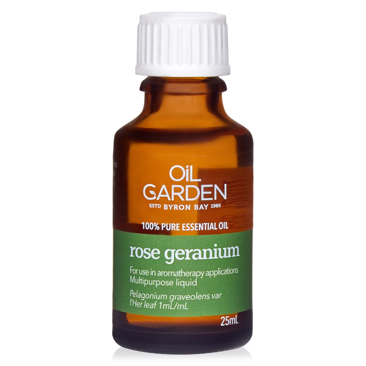 Oil Garden Rose Geranium 25mL 100% Pure Essential Oil Therapeutic Aromatherapy Ease