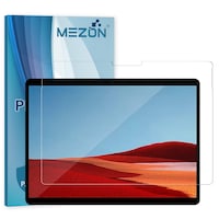 [3 Pack] Microsoft Surface Pro X (13") Anti-Glare Matte Film Screen Protector by MEZON – Case and Surface Pen Friendly, Shock Absorption