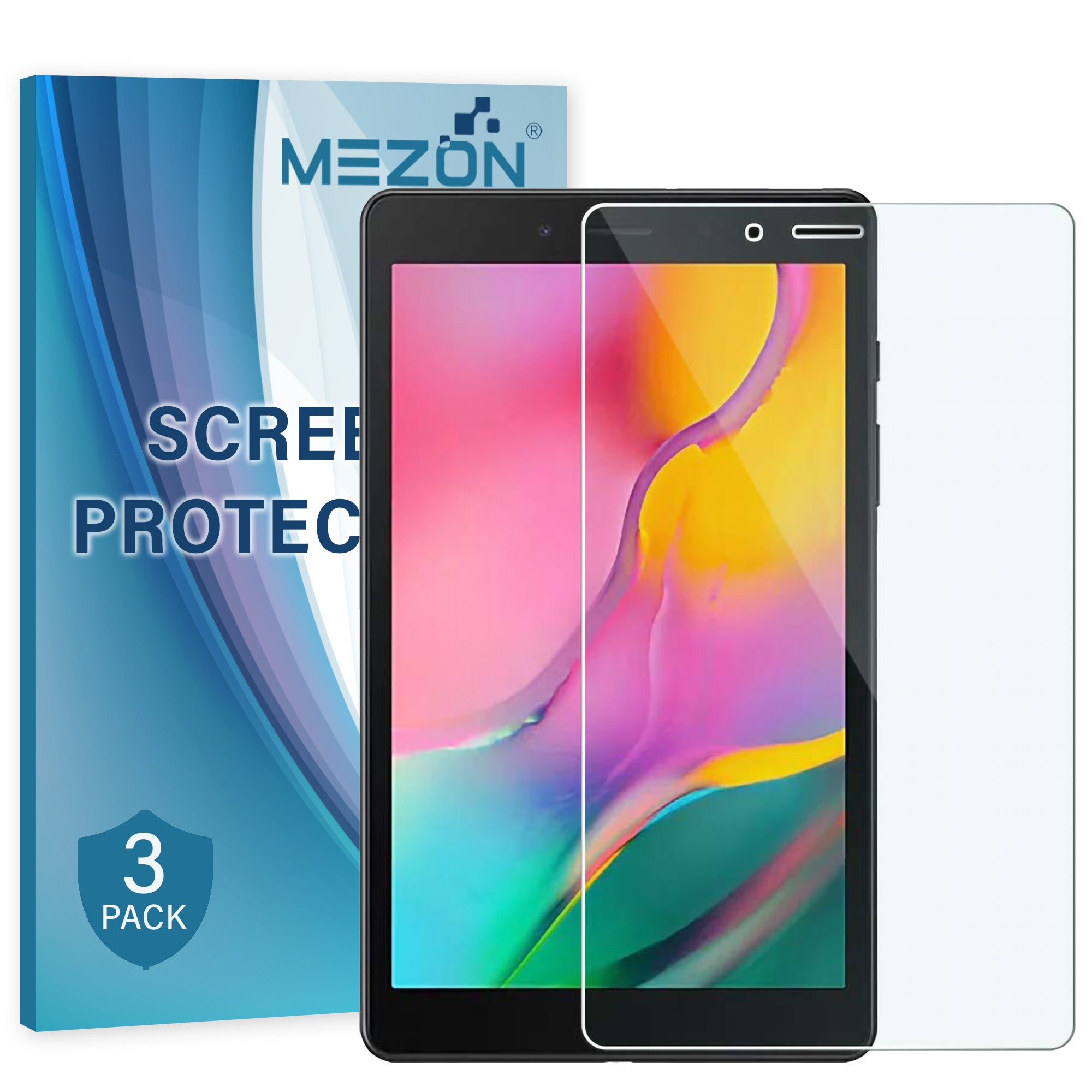 [3 Pack] Samsung Galaxy Tab A 8.0" 2019 Anti-Glare Matte Film Screen Protector by (SM-T290, T295, Matte)