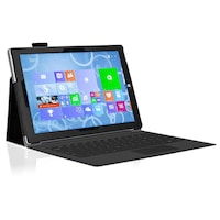 Microsoft Surface Go 2 (10.5”) Slim Folio Flip Case by MEZON – Compatible with Type Cover Keyboard – Black