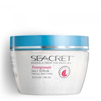 SEACRET Pomegranate Salt Scrub Body Cleanser & Exfoliator 350g