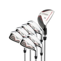 Forgan of St Andrews F100 Iron Set with Hybrid, Mens Left Hand, Steel Shafts