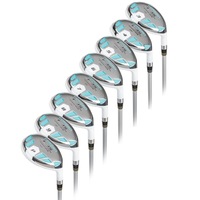 Forgan of St Andrews F35 Full Hybrid Iron Set 3-PW, Ladies Right Hand, ALL Graphite