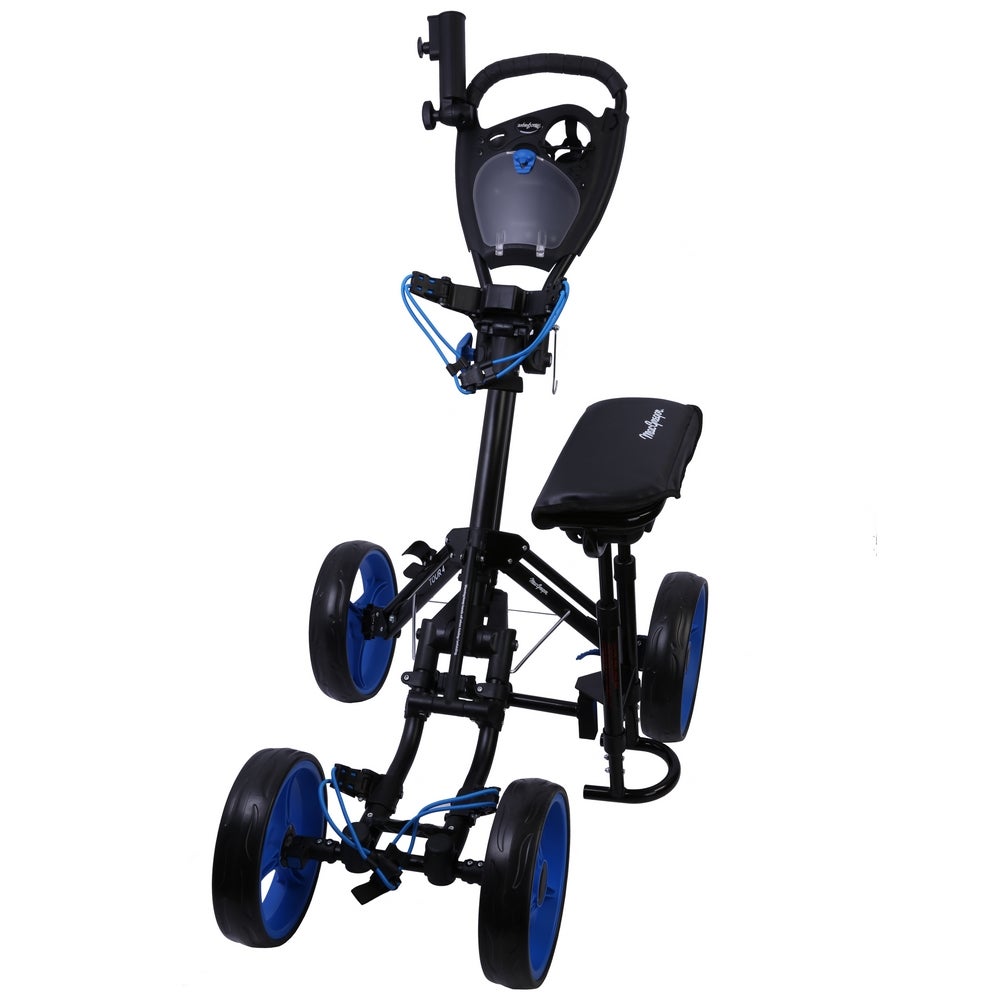 MacGregor Deluxe VIP 4 Wheel Golf Buggy / Trolley / Cart / Trundler With Seat