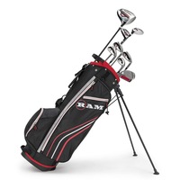 Ram Golf Accubar -1" Shorter Graphite/Steel Golf Clubs Set Reg Flex, Mens Right Hand