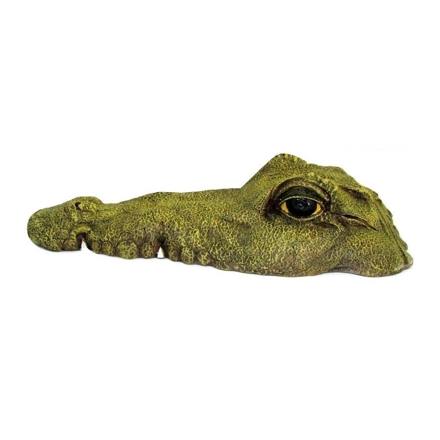 1pce Floating Crocodile Head Realistic Great for Keeping Ducks and Birds Away 2 Designs