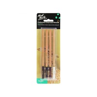 Mont Marte Coloured Charcoal Pencils 4pce