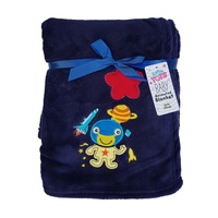 New 1pce Baby Blanket Coral Fleece Throw Rug 127x152cm Super Soft Kids